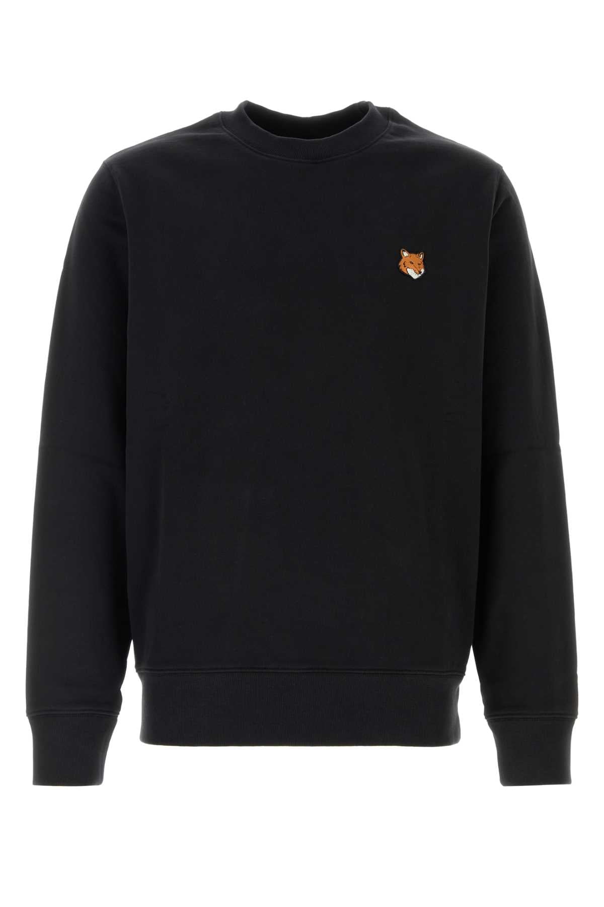 Maison Kitsune Head Sweatshirt — Black