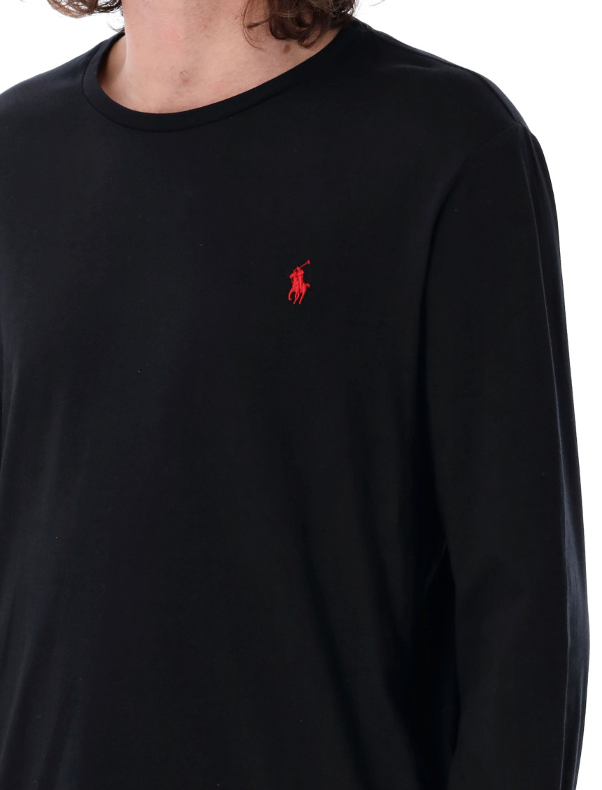 Black Crewneck Logo T-Shirt