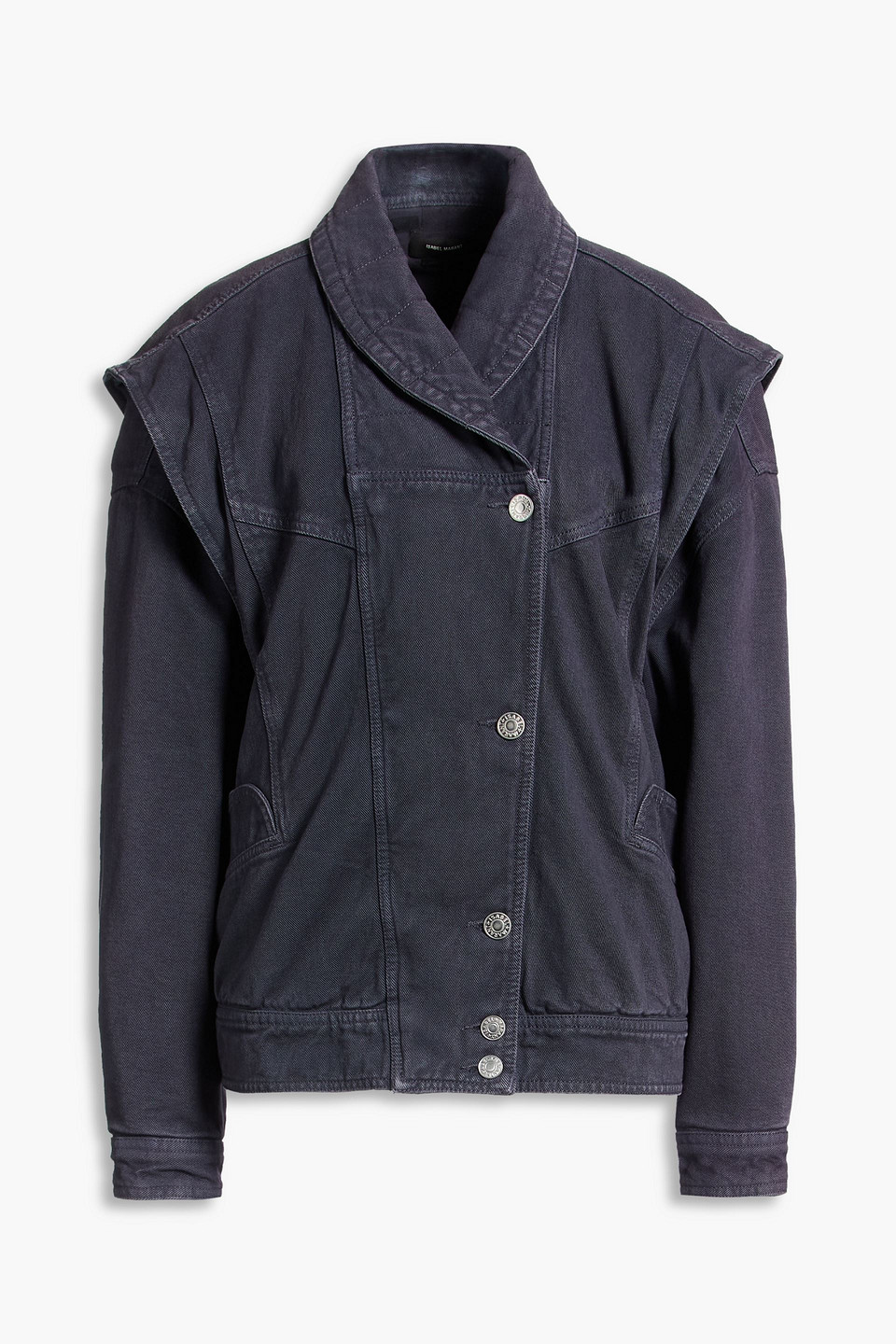 Eriala cotton-gabardine jacket - Blue - FR 36