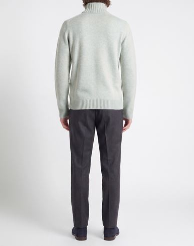 Man Turtleneck Light blue Size L Virgin Wool