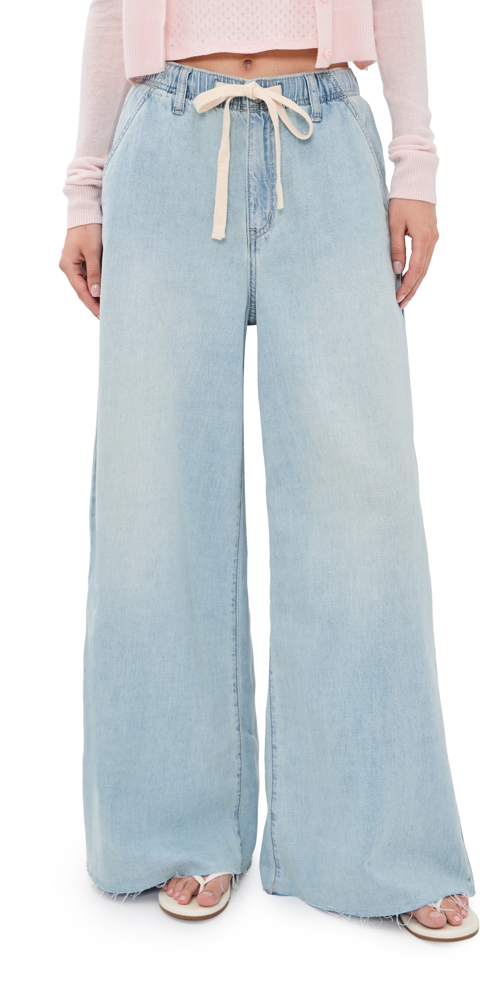Cabana Wide Leg Pull On Jeans CHARMED