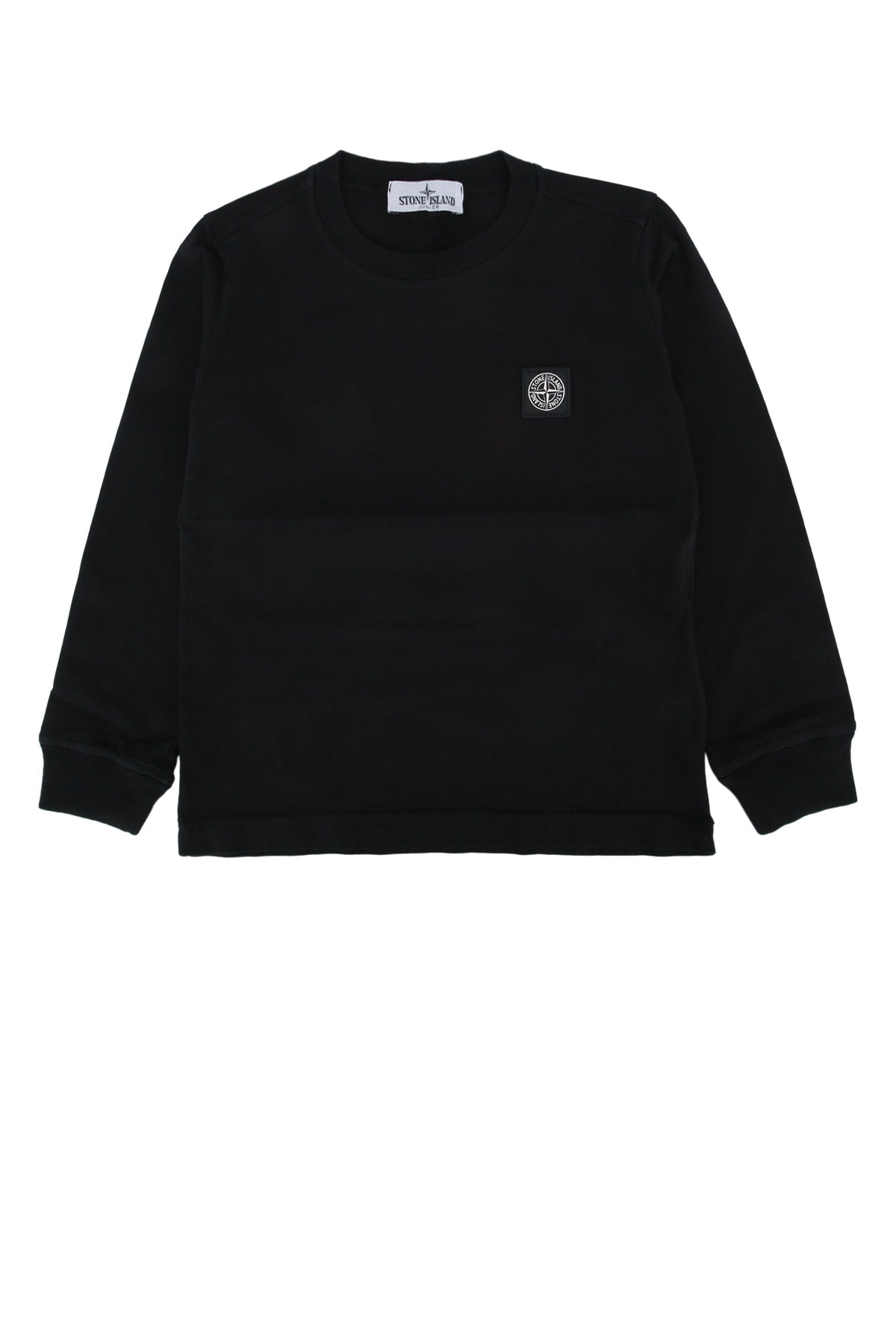 Logo-Embroidered Cotton T-Shirt — Black