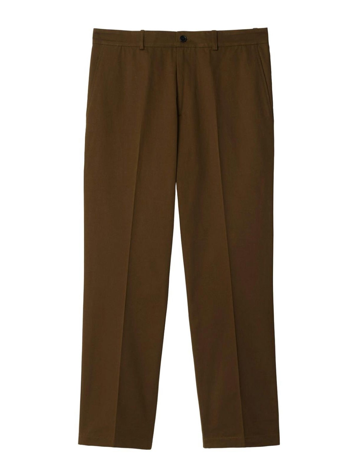 Cotton trousers - Brown
