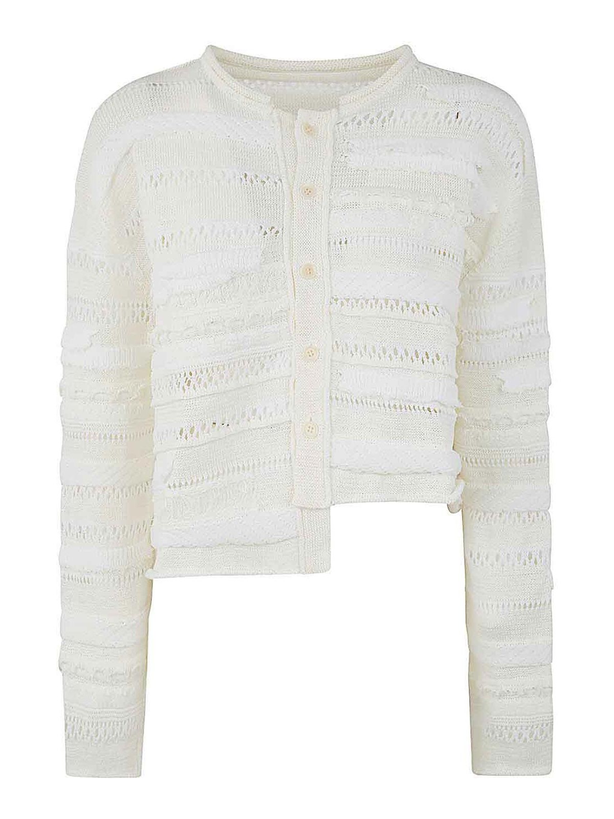 Short assymetry cardigan
