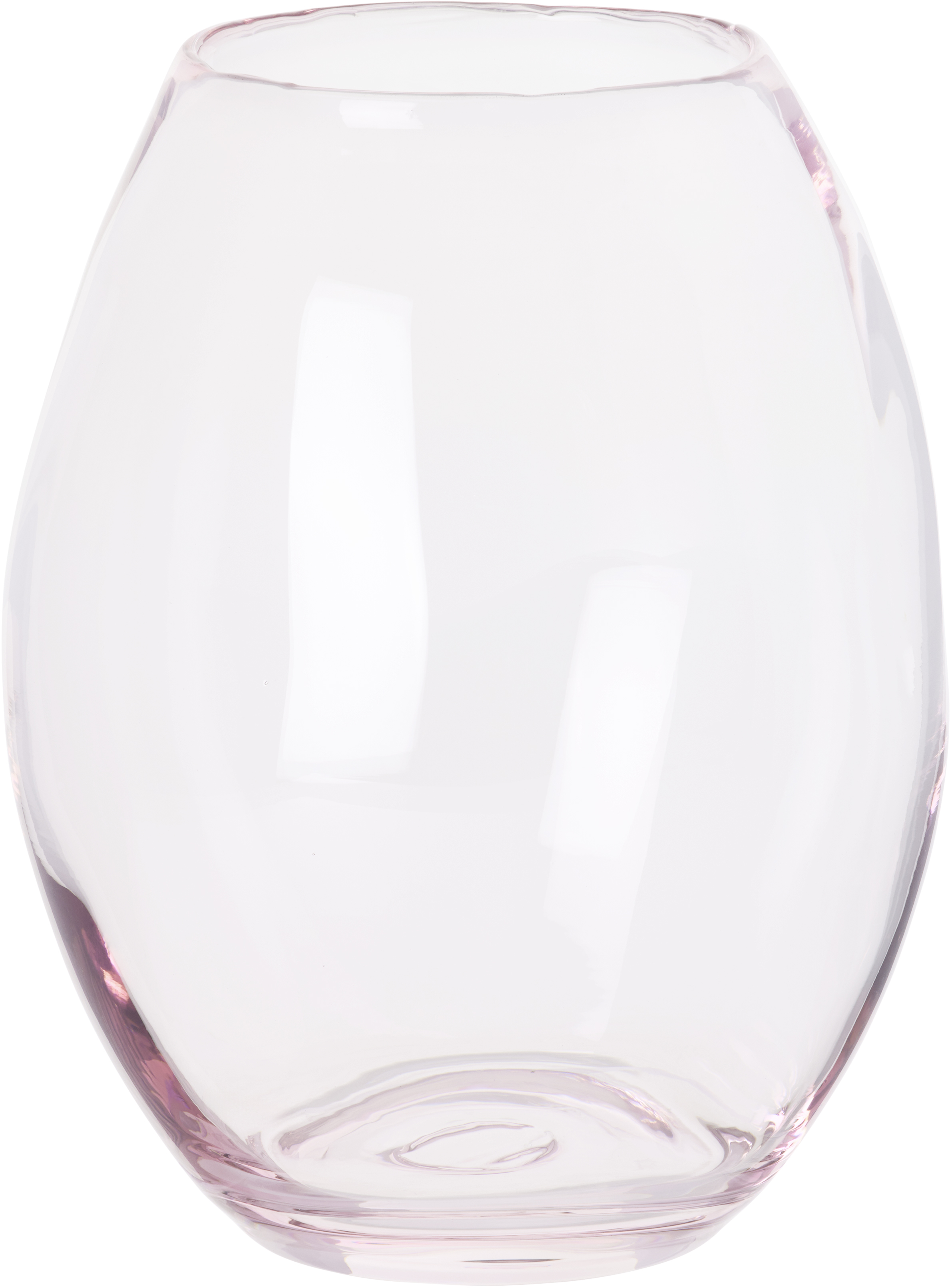 Pink Addled Short Vase
