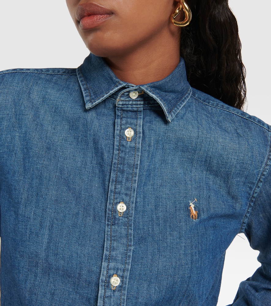 Polo Ralph Lauren Embroidered denim shirt