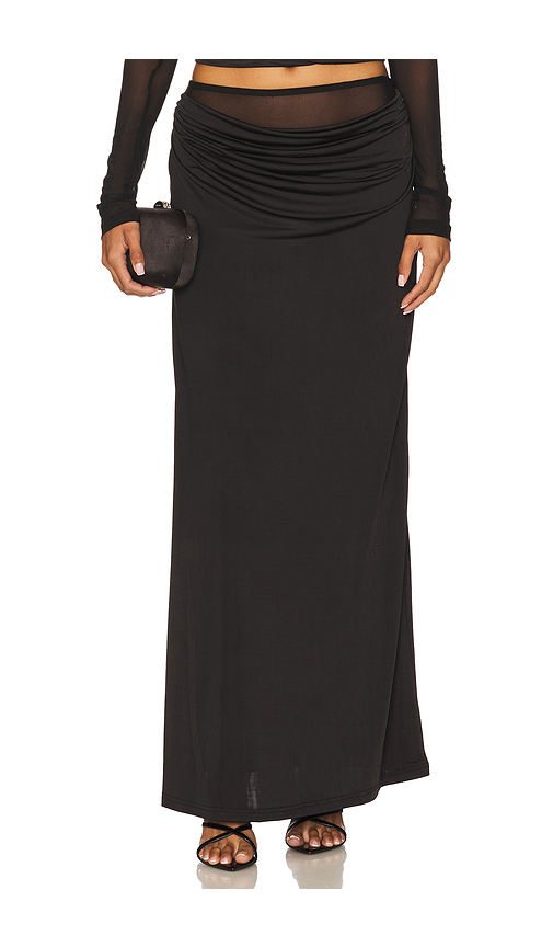 Runaway The Label Wilona Maxi Skirt in Black. - XS also in L, M