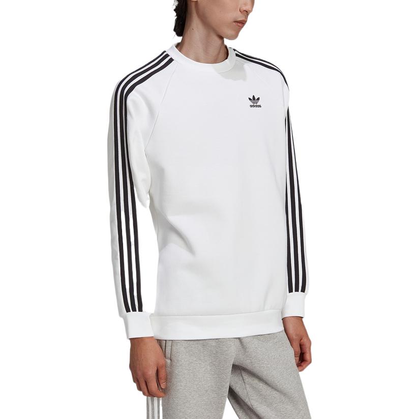 Originals Adicolor Classics 3-Stripes Crew Sweatshirt 'White'