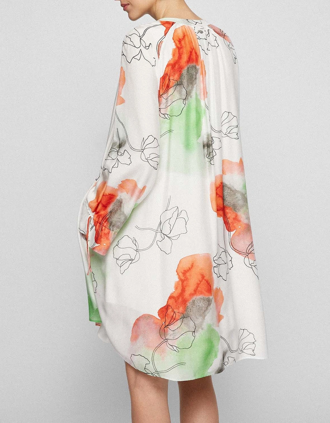 Hugo Boss Women's Diflori Dress - Multi - Size: 10