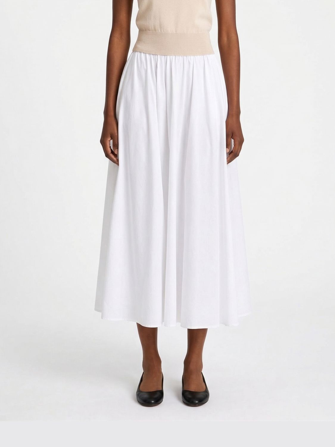 Skirt Woman color White