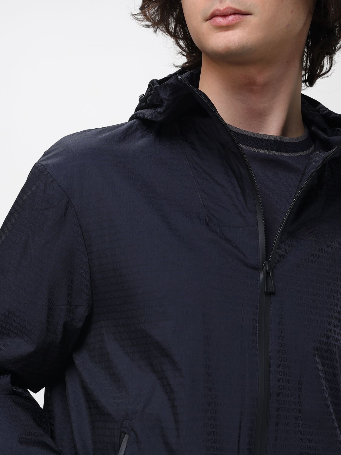 Jacket Men color Blue