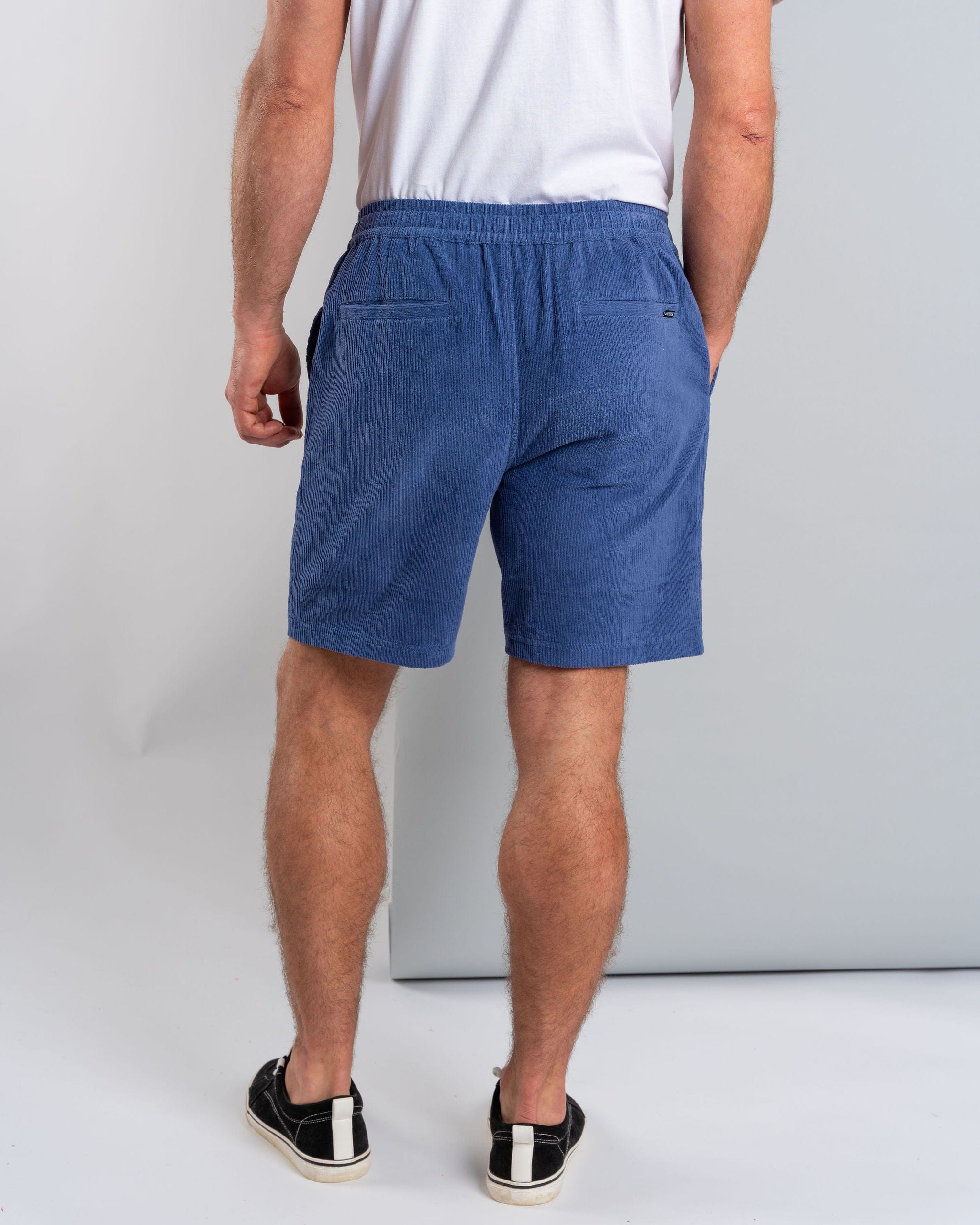 Saltrock Meddon Mens Corduroy Short in Blue - : W