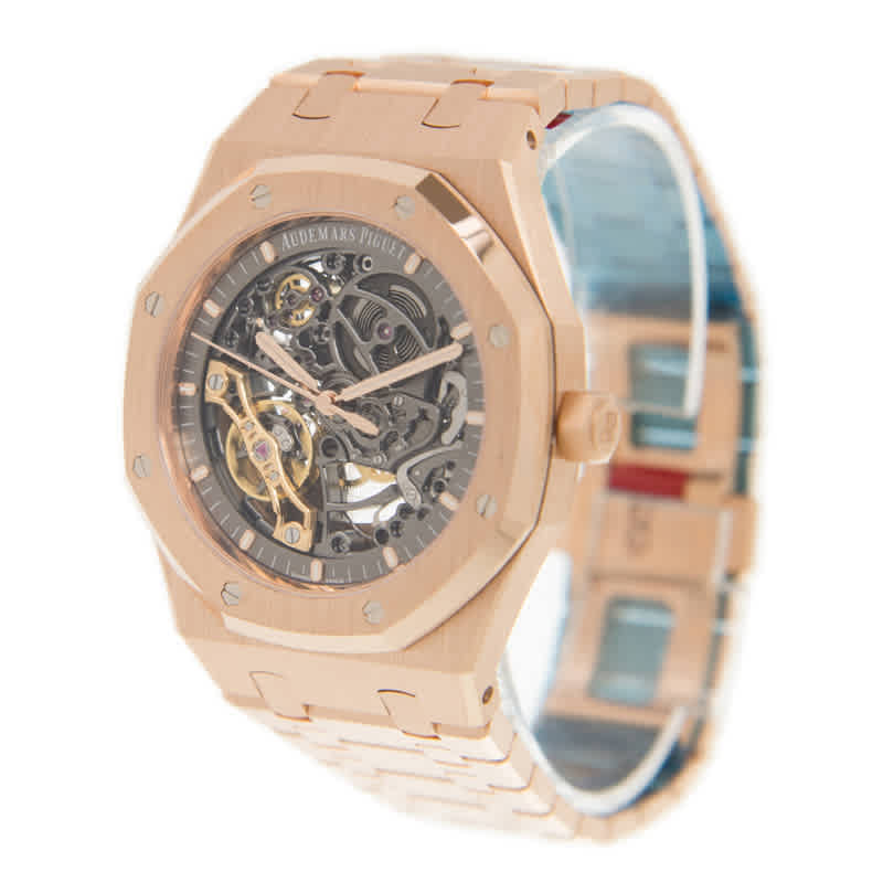 Royal Oak Double Balance Wheel Openworked Automatic Mens Watch 15407OR.OO.1220OR.01