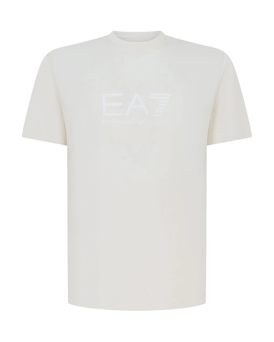 Natural Logo Crew Neck T-Shirt