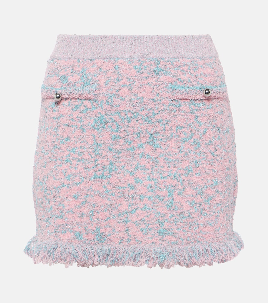 Tweed miniskirt