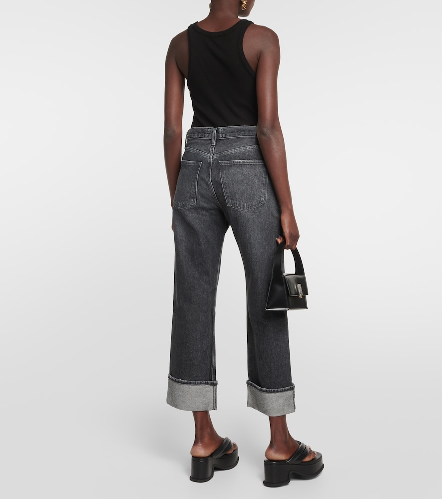 Fran low-rise straight jeans