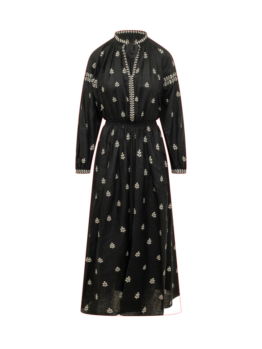 Tussar Silk Dress