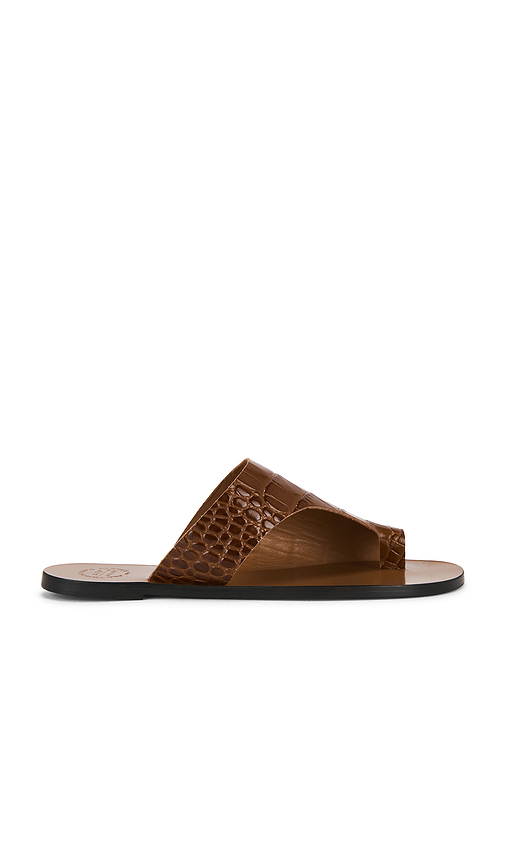 ATP Atelier Rosa Sandal in Brown. 37. Also