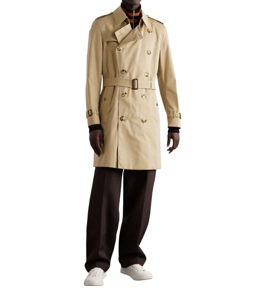 Double-Breasted Trench Coat