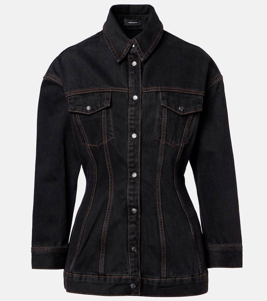 Wardrobe. NYC Contour denim jacket