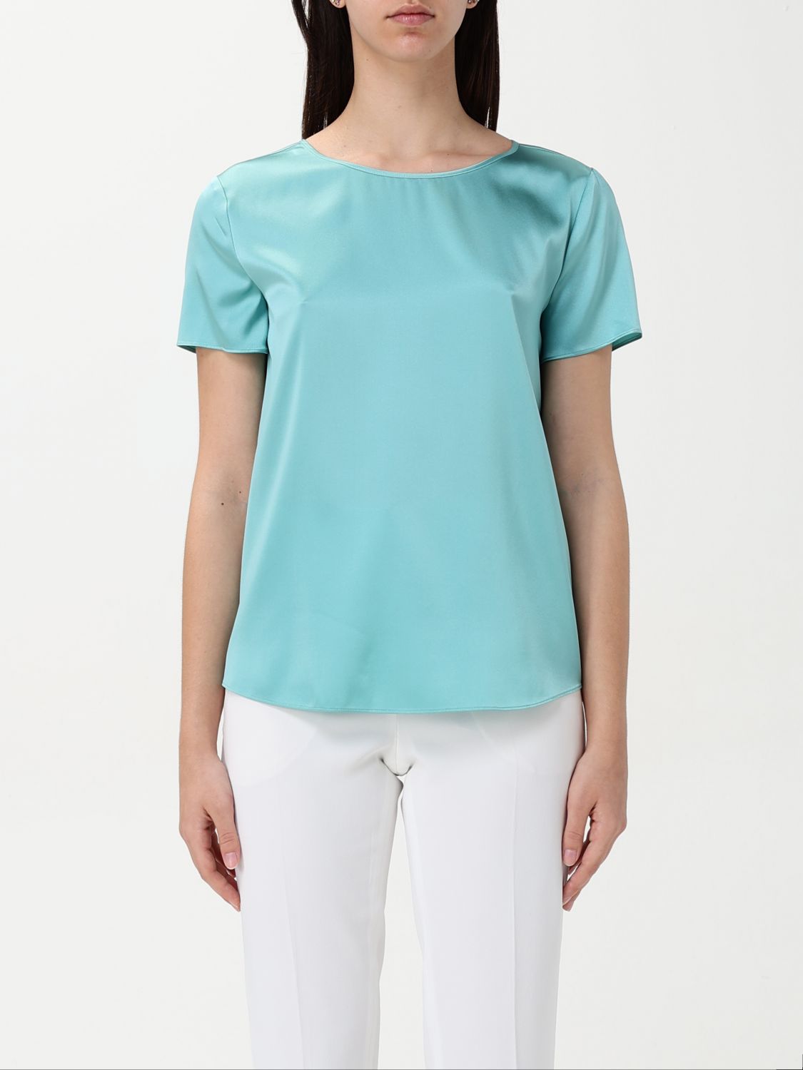 Top EMPORIO ARMANI Woman color Green