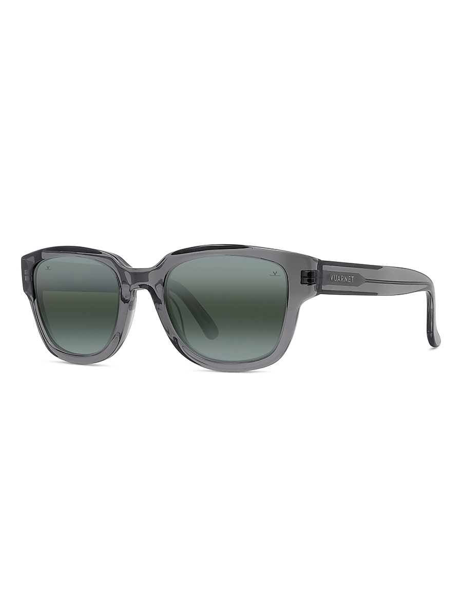 Men's Lifestyle Belvedere Square Sunglasses - Grey And Smoke Mirror