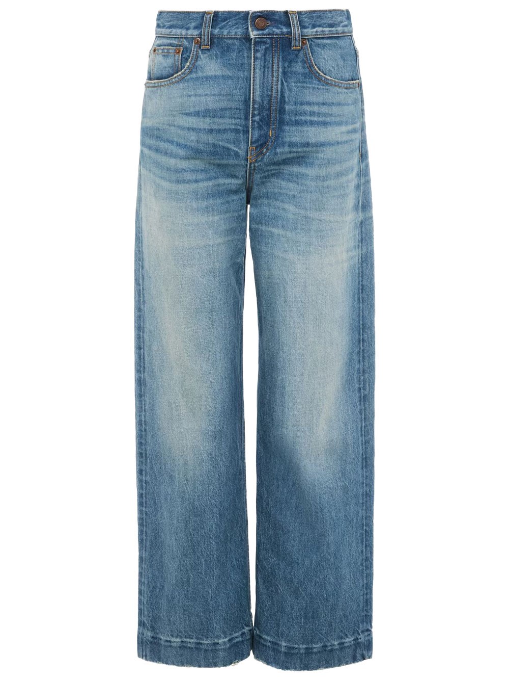 High Waist Denim Shorts