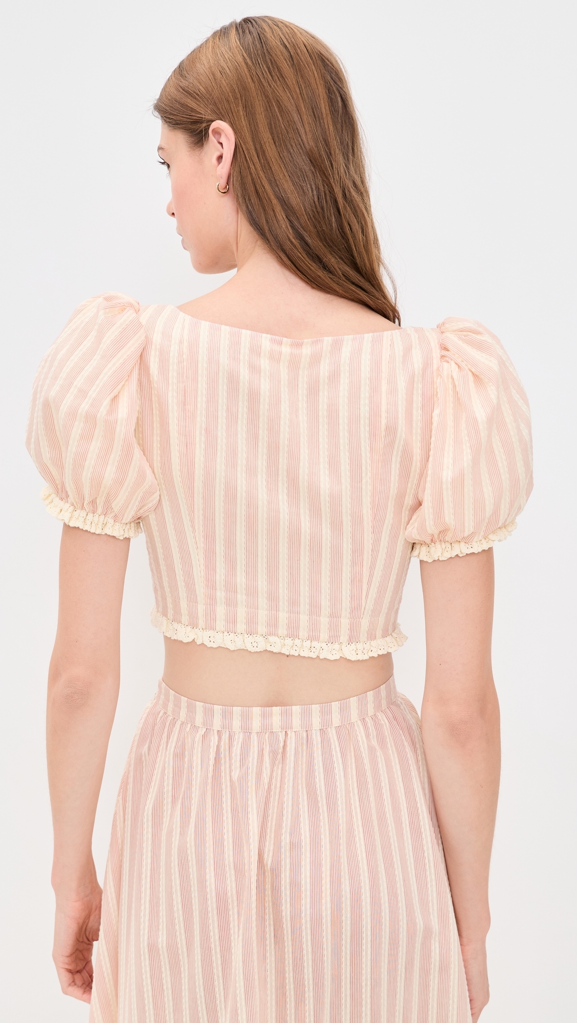 Naomi Crop Top Red