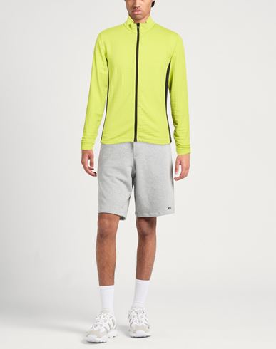 Man Sweatshirt Lime green Size XL Polyester, Elastane, Polyamide