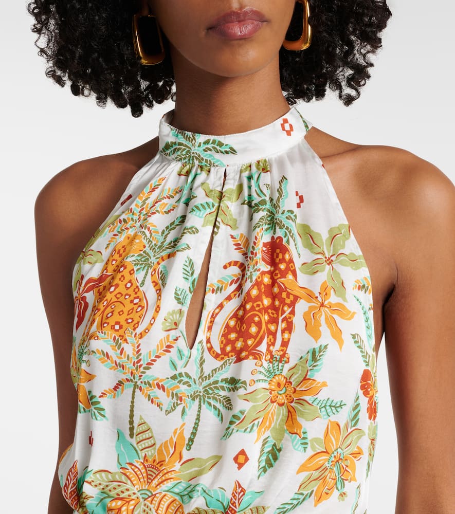 Cassandra floral minidress