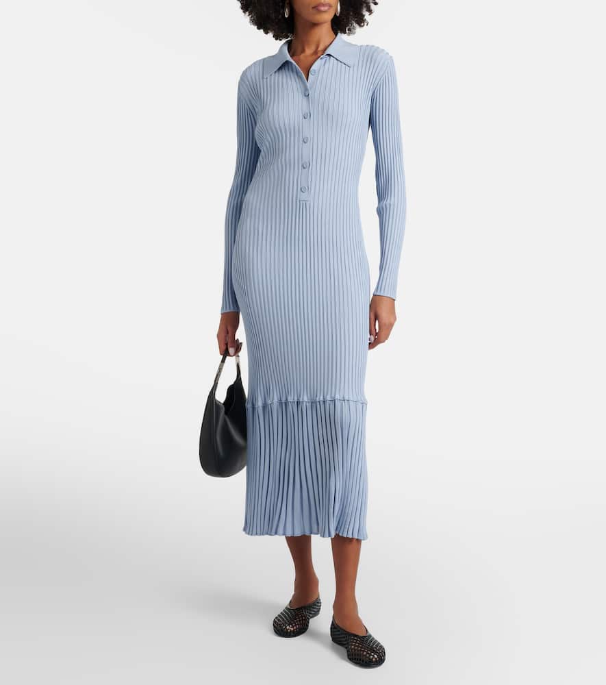 Luiza ribbed-knit sweater dress