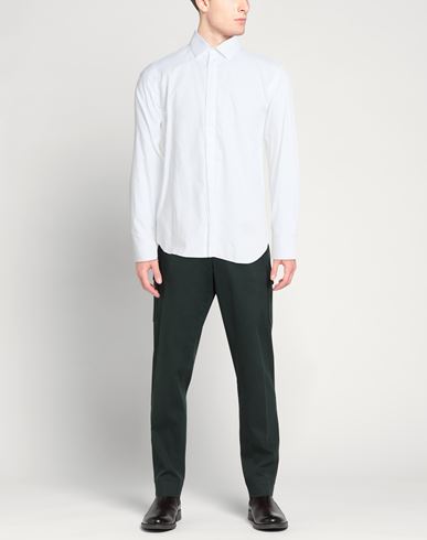 Man Shirt White Size 17 Cotton