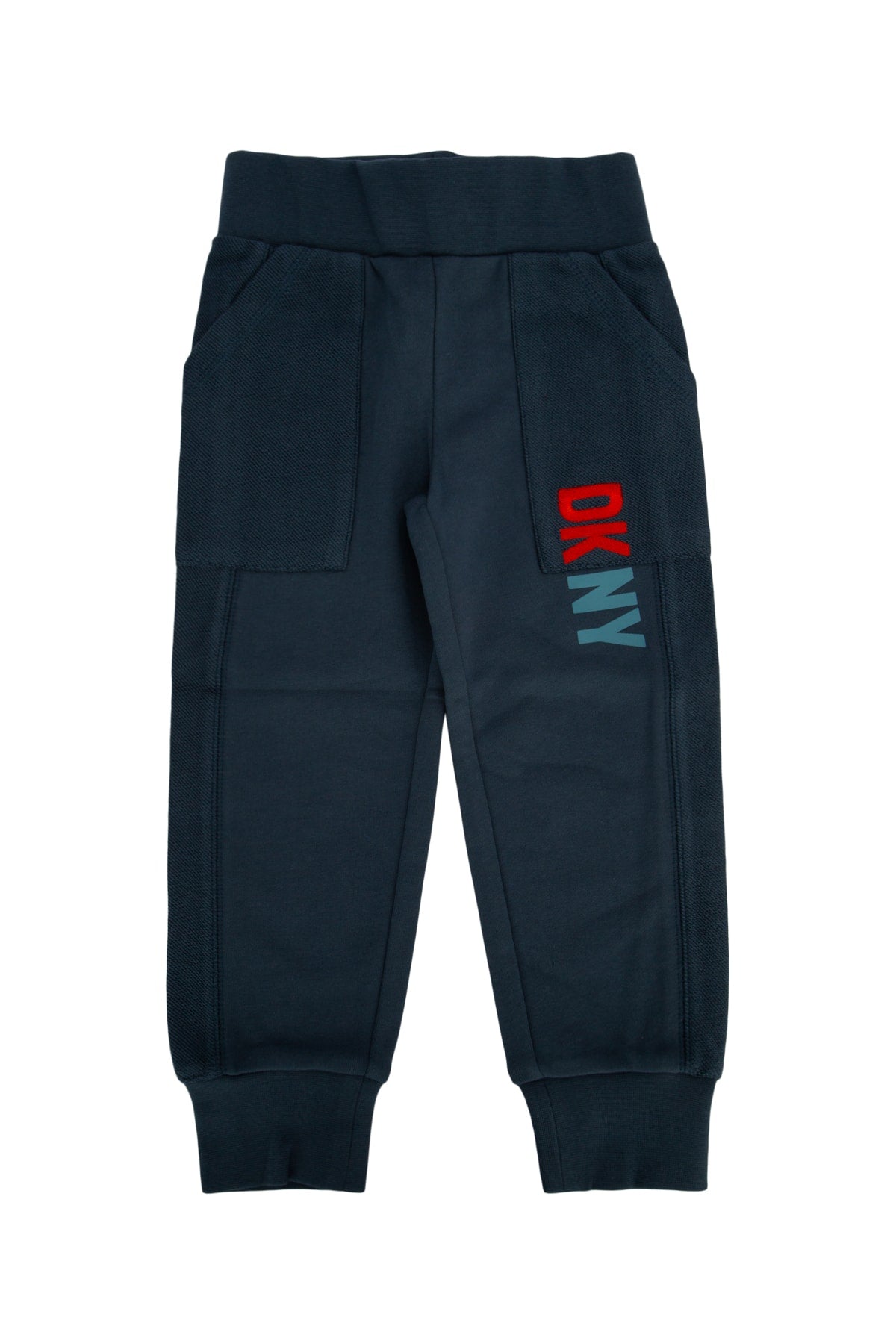 Textured Cotton-Blend Jogging Pants — Navy