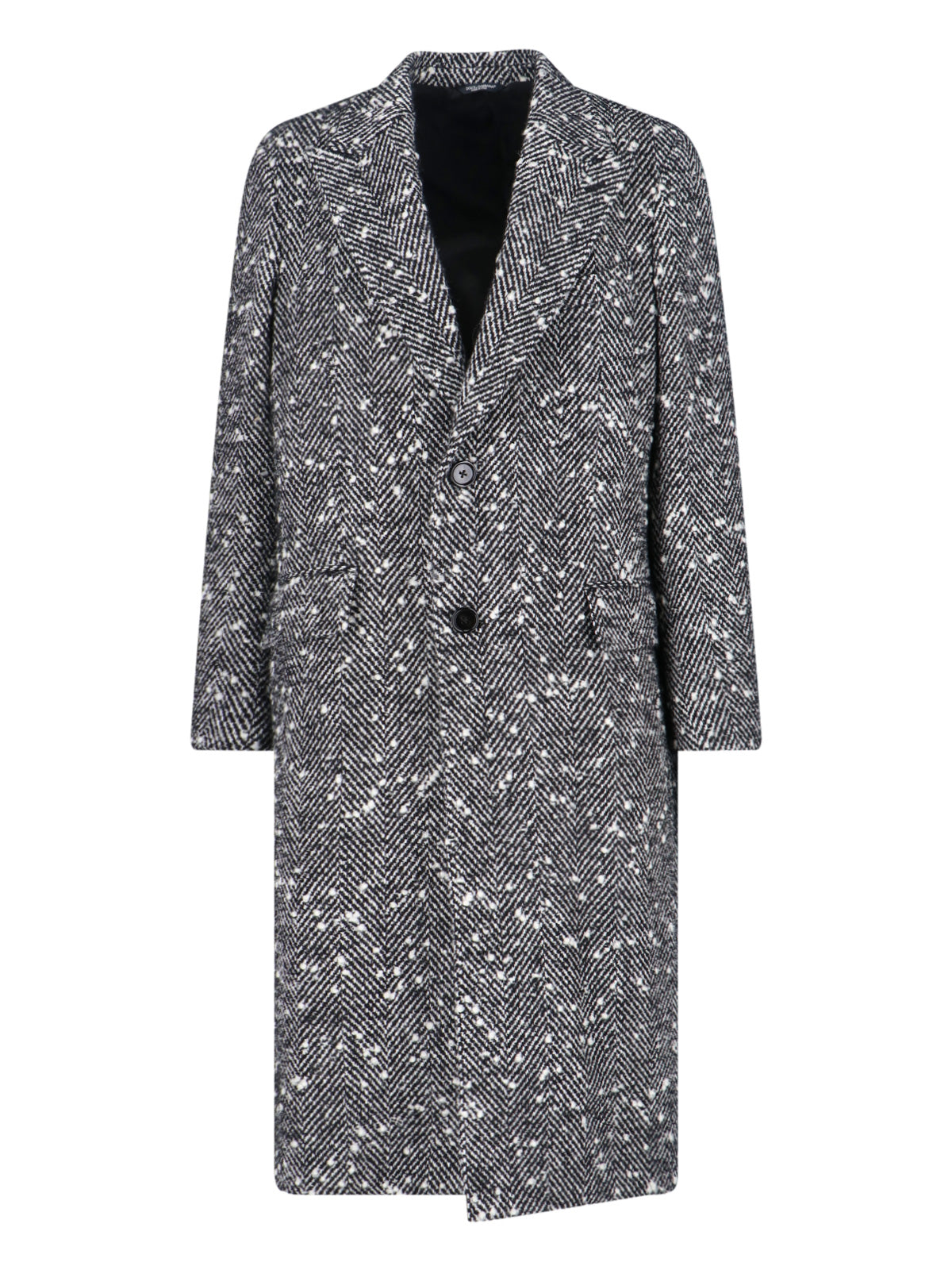 Men's Textured Wool, Mohair & Alpaca Blend Jacket