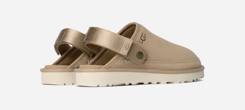 ® Men's Goldencoast Clog II Suede Shoes in Sand