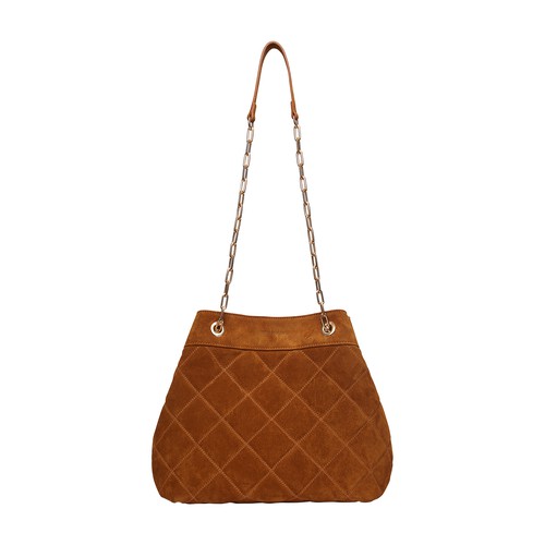 Moon Hobo suede bag