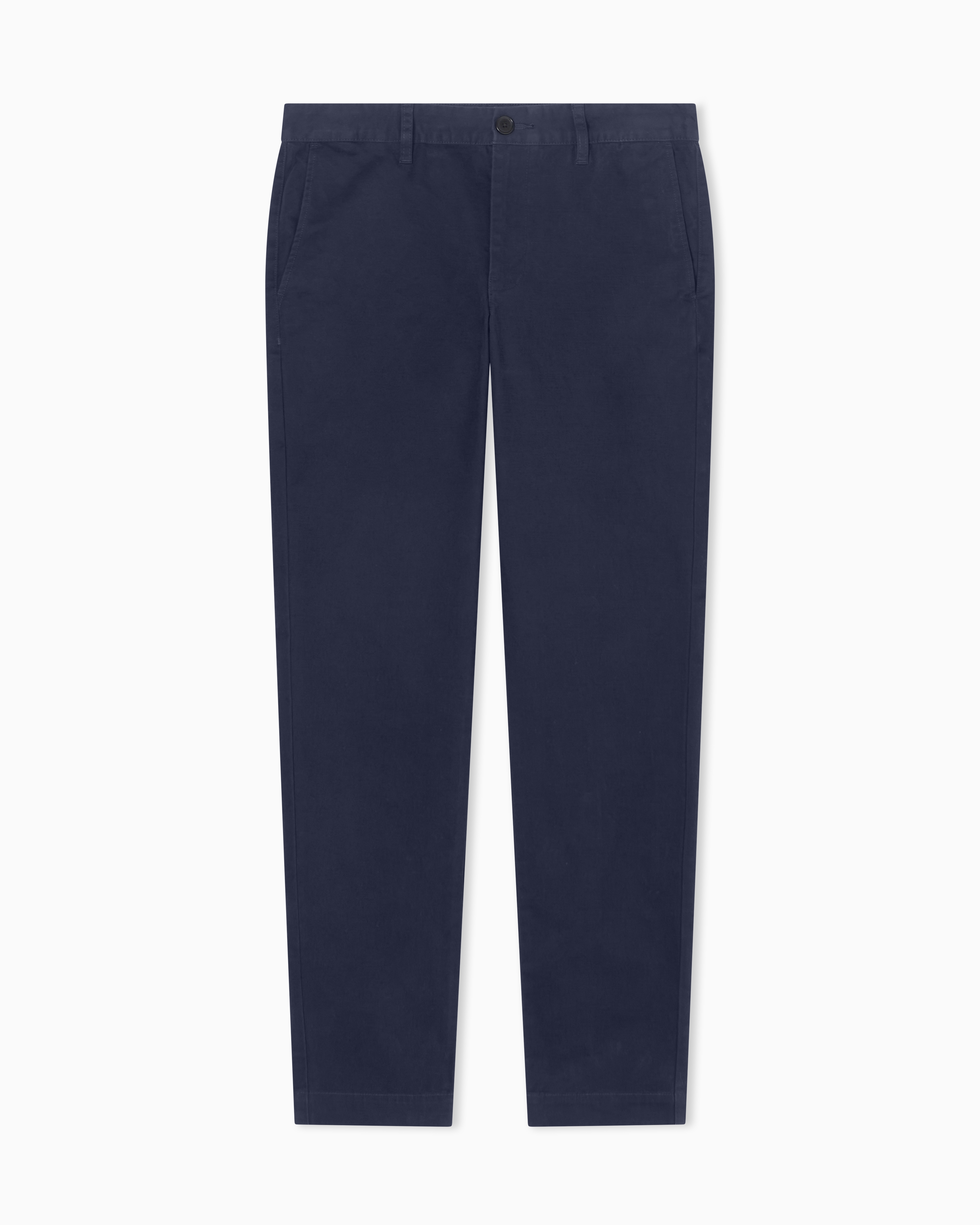 Classic Comfort Fit Stretch Cotton Trousers