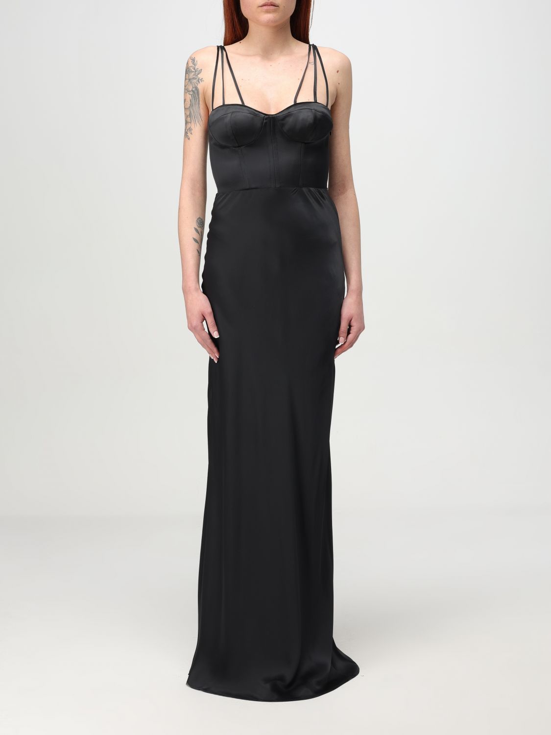 Dress PINKO Woman color Black
