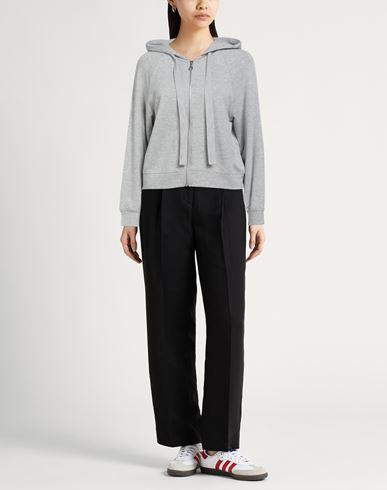 Woman Sweatshirt Light grey Size 1 Viscose, Elastane