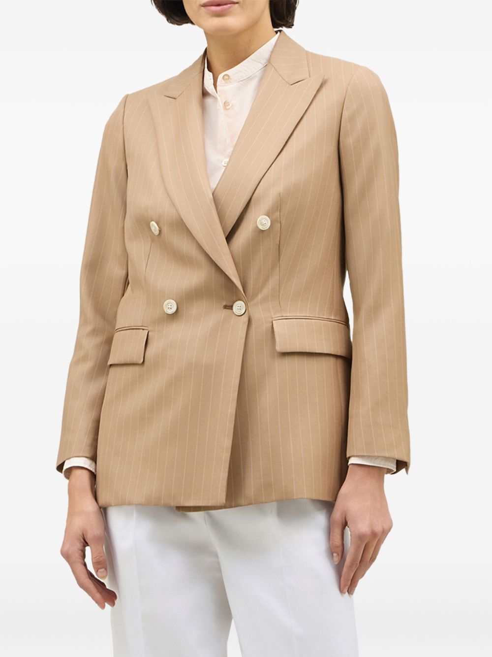 Boglioli double-breasted blazer - Brown