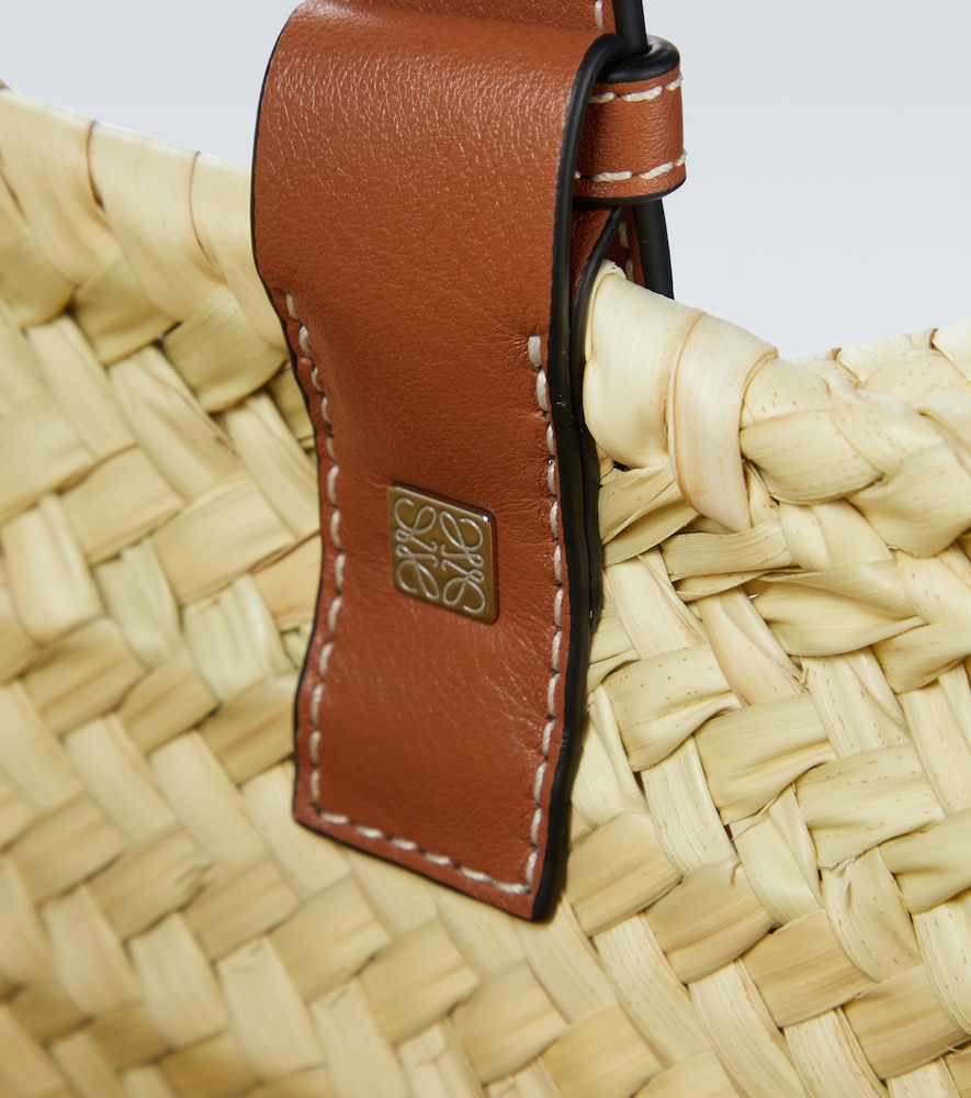 Loewe Large raffia tote bag