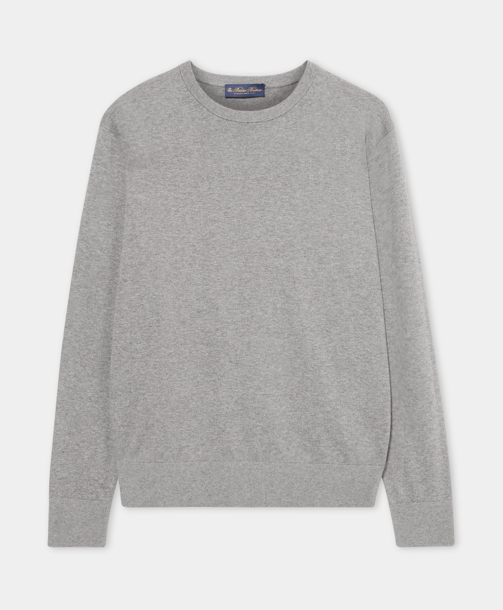 Plain Cotton Crewneck