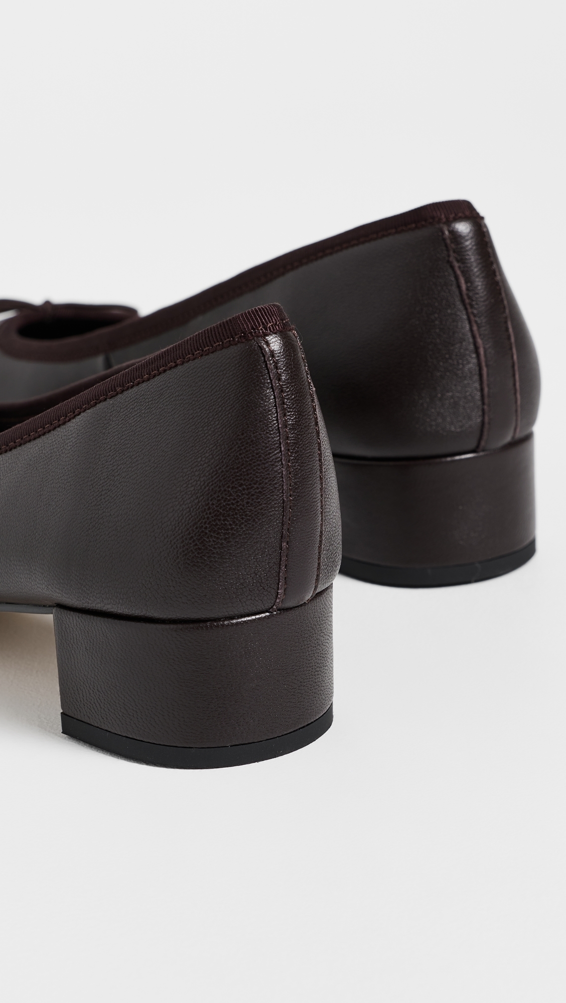 Maddi Pumps Chocolate Nappa