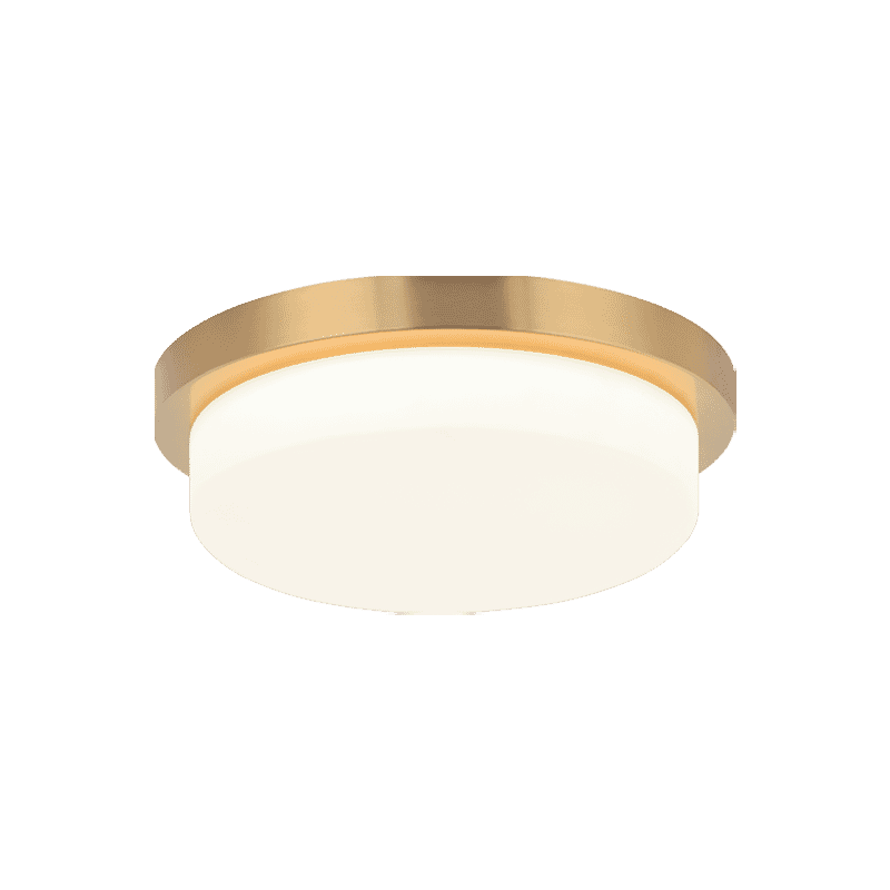 Matteo Durham 1-Light Ceiling Light In Aged Gold Bra