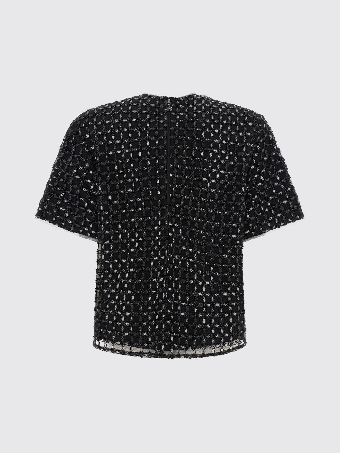Top Woman color Black