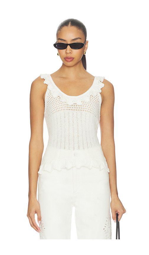 John & Jenn by Line Cody Top in White. S. Also in XS