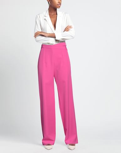 Tassos Mitropoulos Woman Pants Fuchsia Size S PES, Elastane