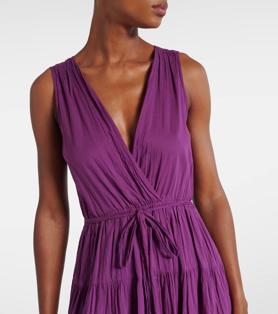Marilyn cotton voile midi dress