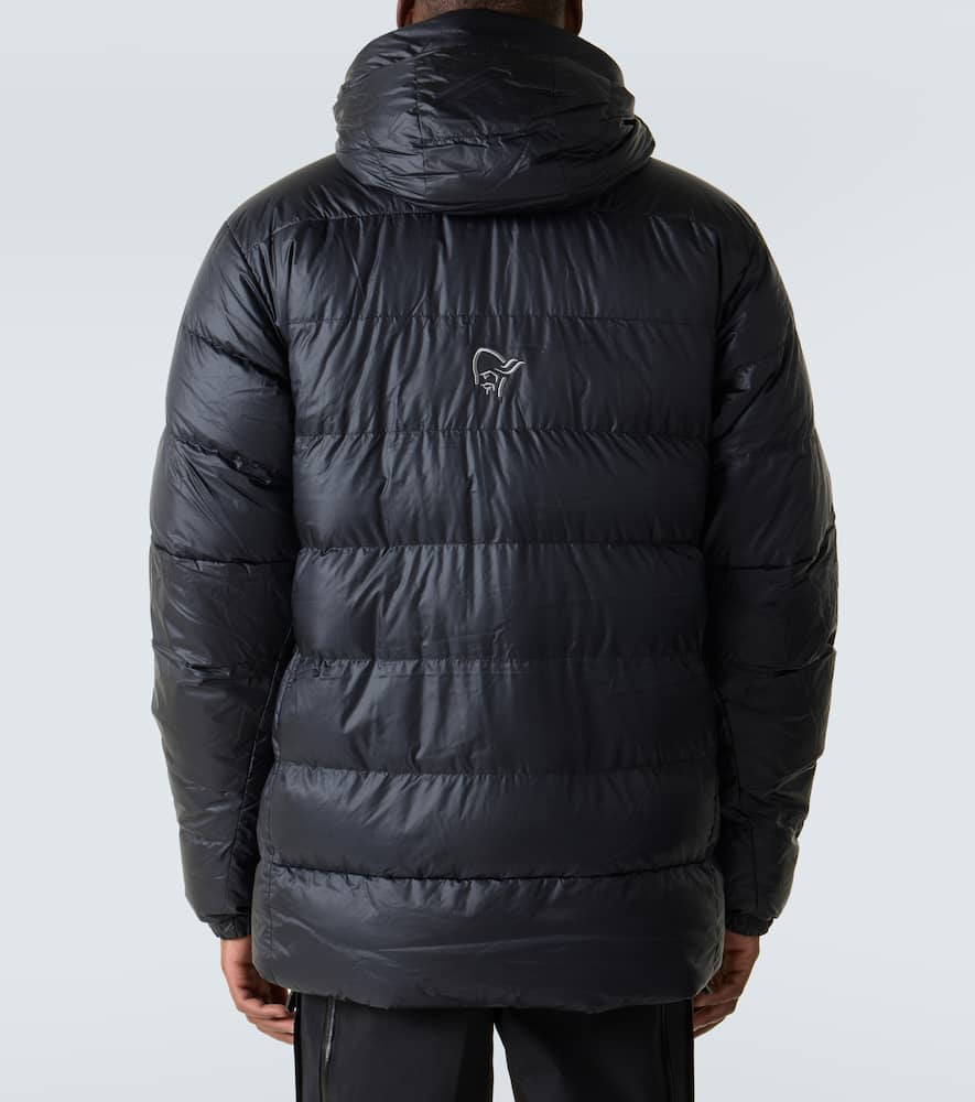 Norrøna Trollveggen hooded down ski jacket