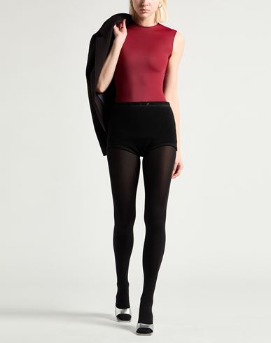 Woman Bodysuit Burgundy Size 2 Polyamide, Elastane